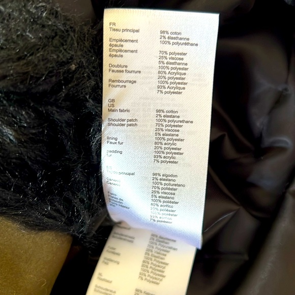 Maje Women’s jacket size 36 - Picture 13 of 13